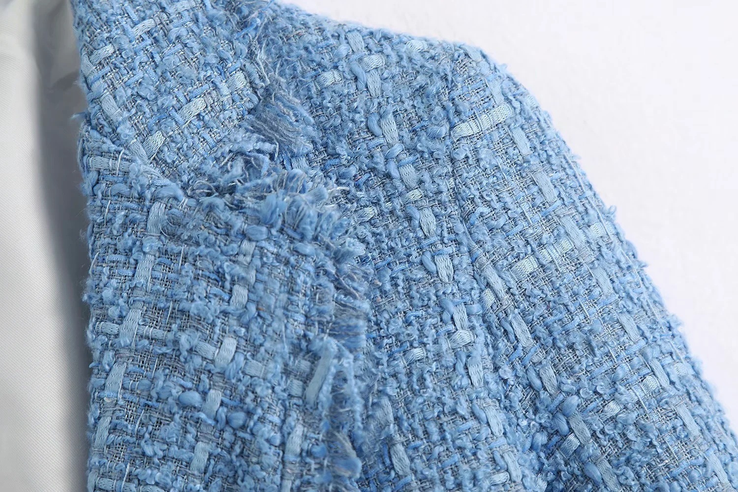 Women’s Blue Lyocell Blazer | Elegant Office & Formal Wear - Image 5