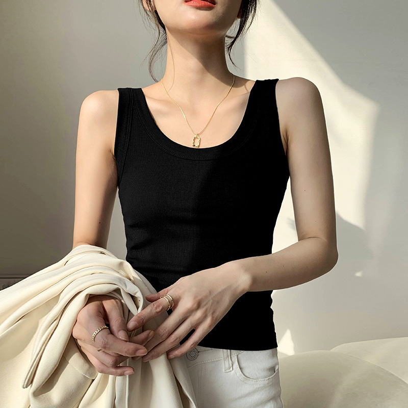 Elegant Sleeveless Vest Top for Women | Comfortable Daily Wear Blouse - Image 3